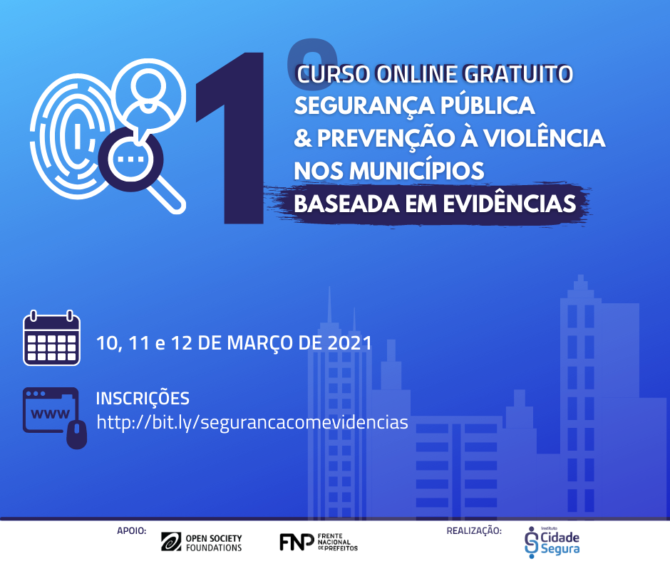 Instituto Cidade Segura promove curso inédito para gestores públicos