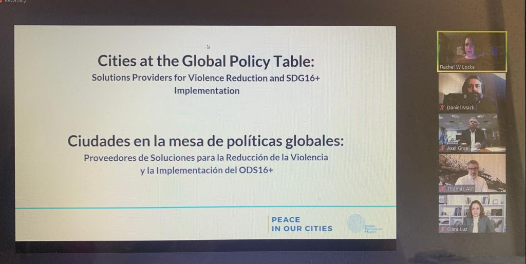 Prefeito de Niterói apresenta o Pacto Contra a Violência em rede mundial de cidades contra a violência